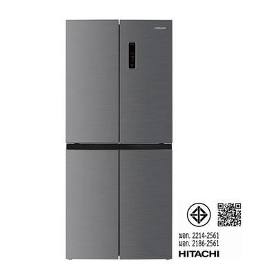 HITACHI 4 Door Refrigerator (16.5 Cubic, Inox) HR4N7522DSXTH